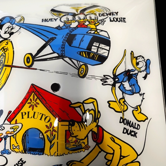 VTG ⭐️ DISNEY Character Square Ceiling Light Cover Shade - Picture 2 of 8